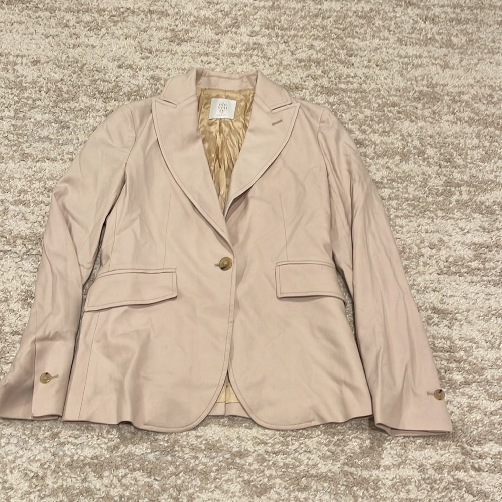 Eleventy Single-Button Jacket Size 0 - image 5